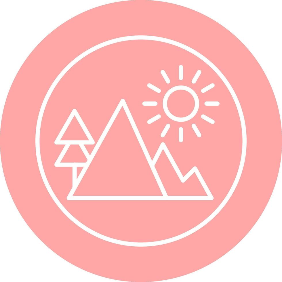 Mountain Vector Icon