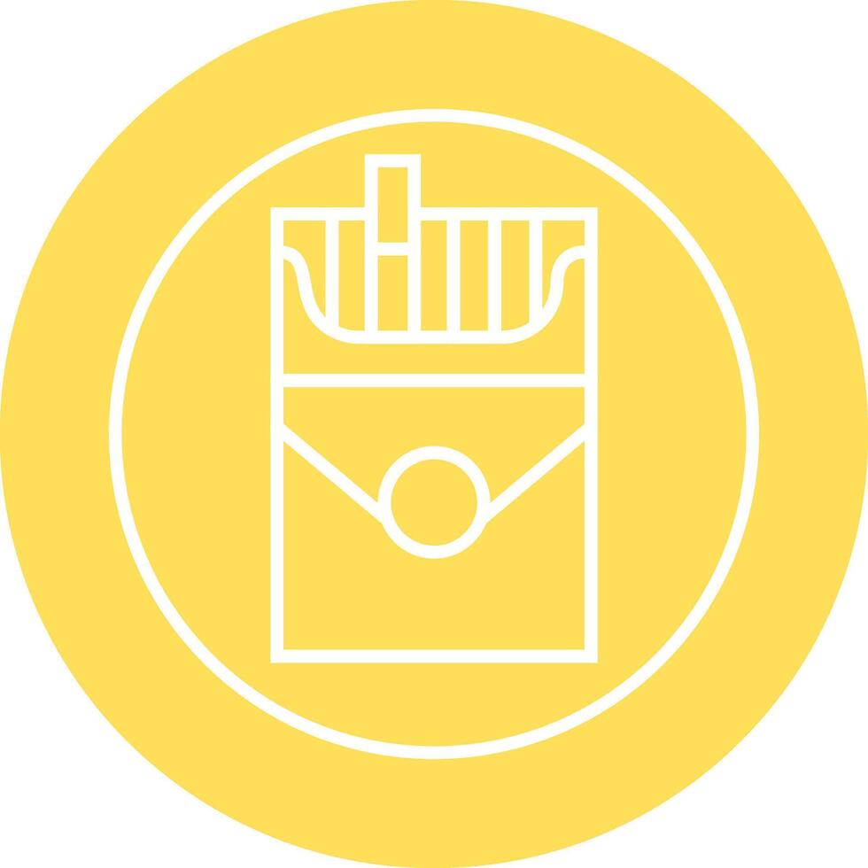 Cigarette Pack Vector Icon
