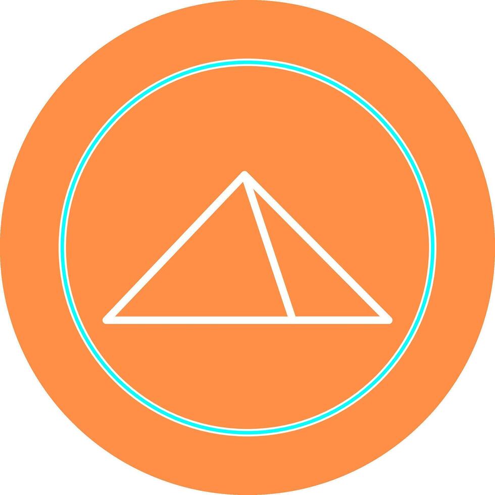 Pyramid Vector Icon