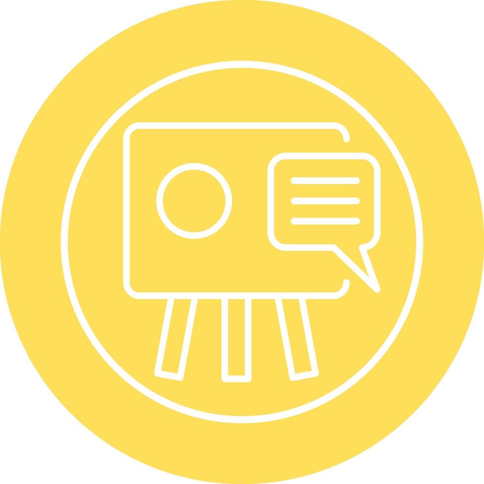 Message Board Vector Icon
