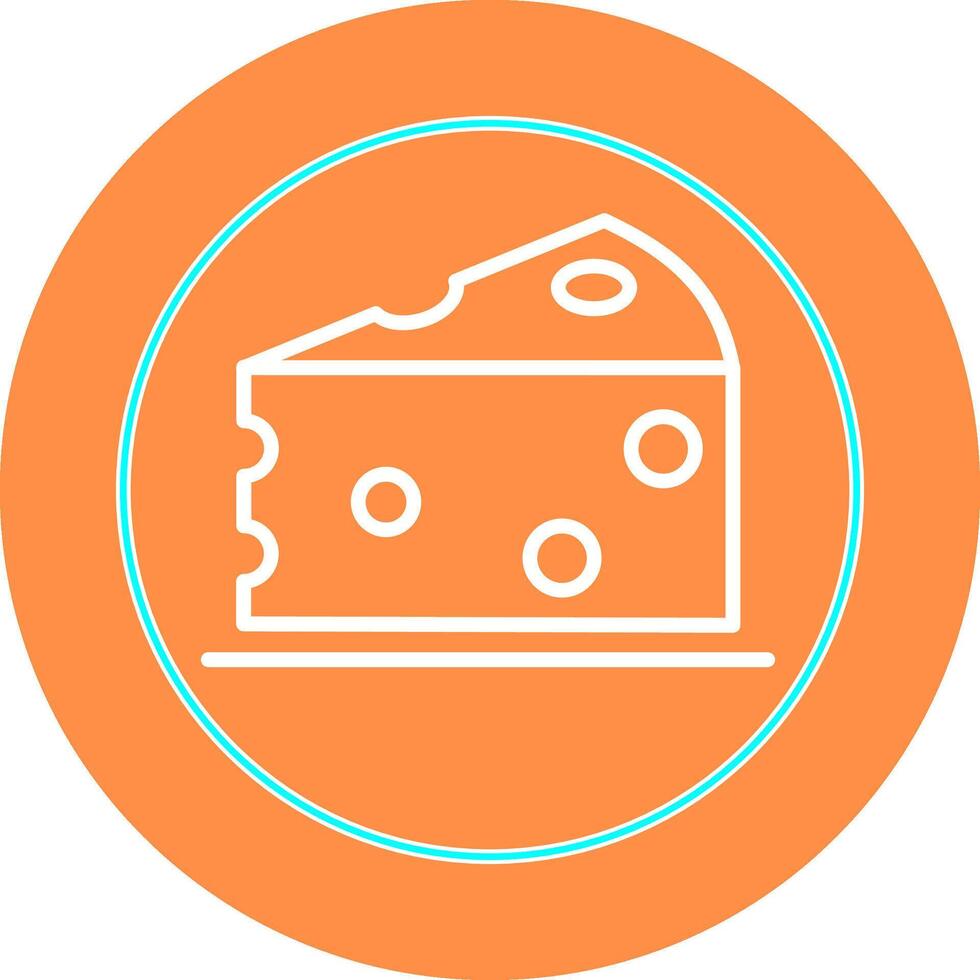 icono de vector de queso