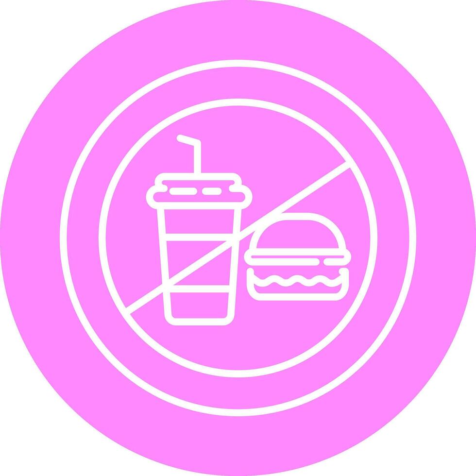 No Food Vector Icon