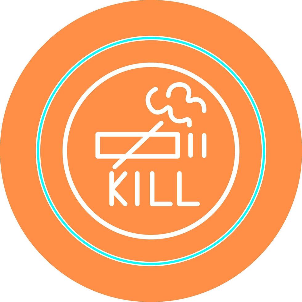 Smoking Kills Vector Icon