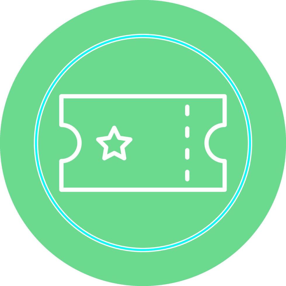 Ticket Vector Icon