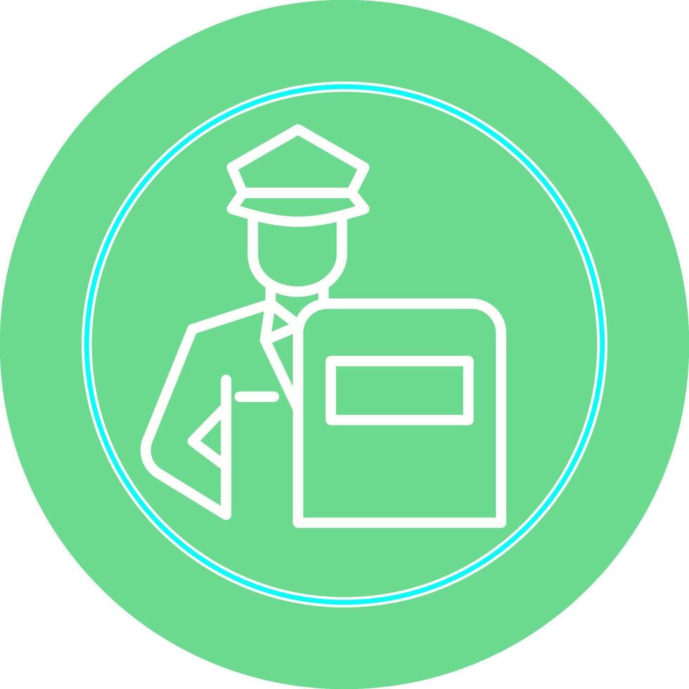 Riot Police Vector Icon