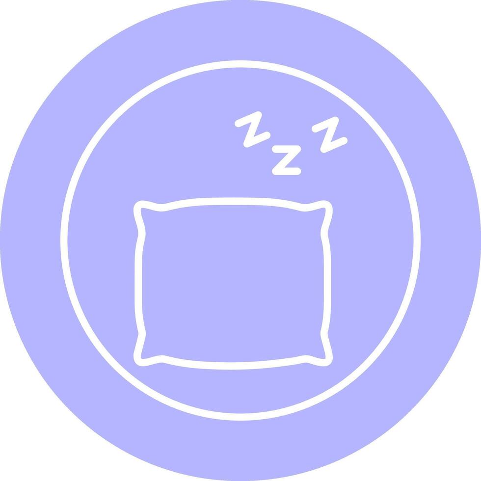 icono de vector de almohada