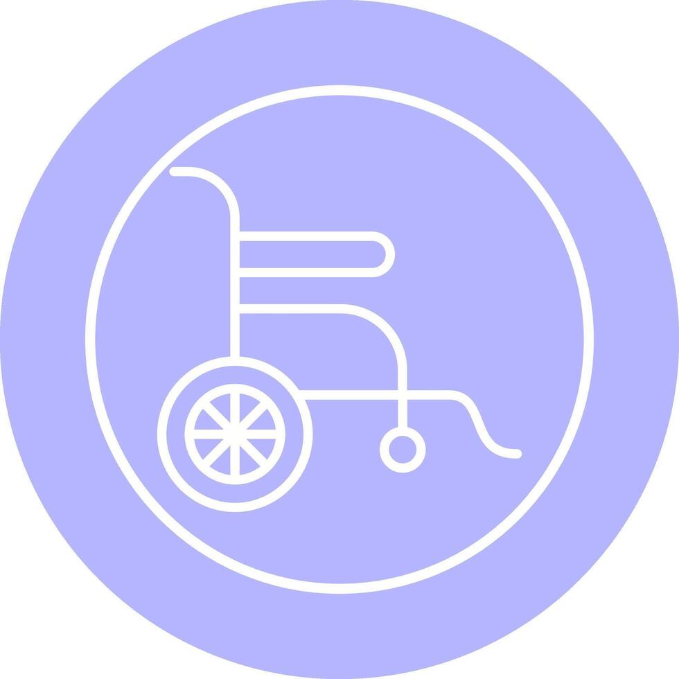 Wheelchair Vector Icon