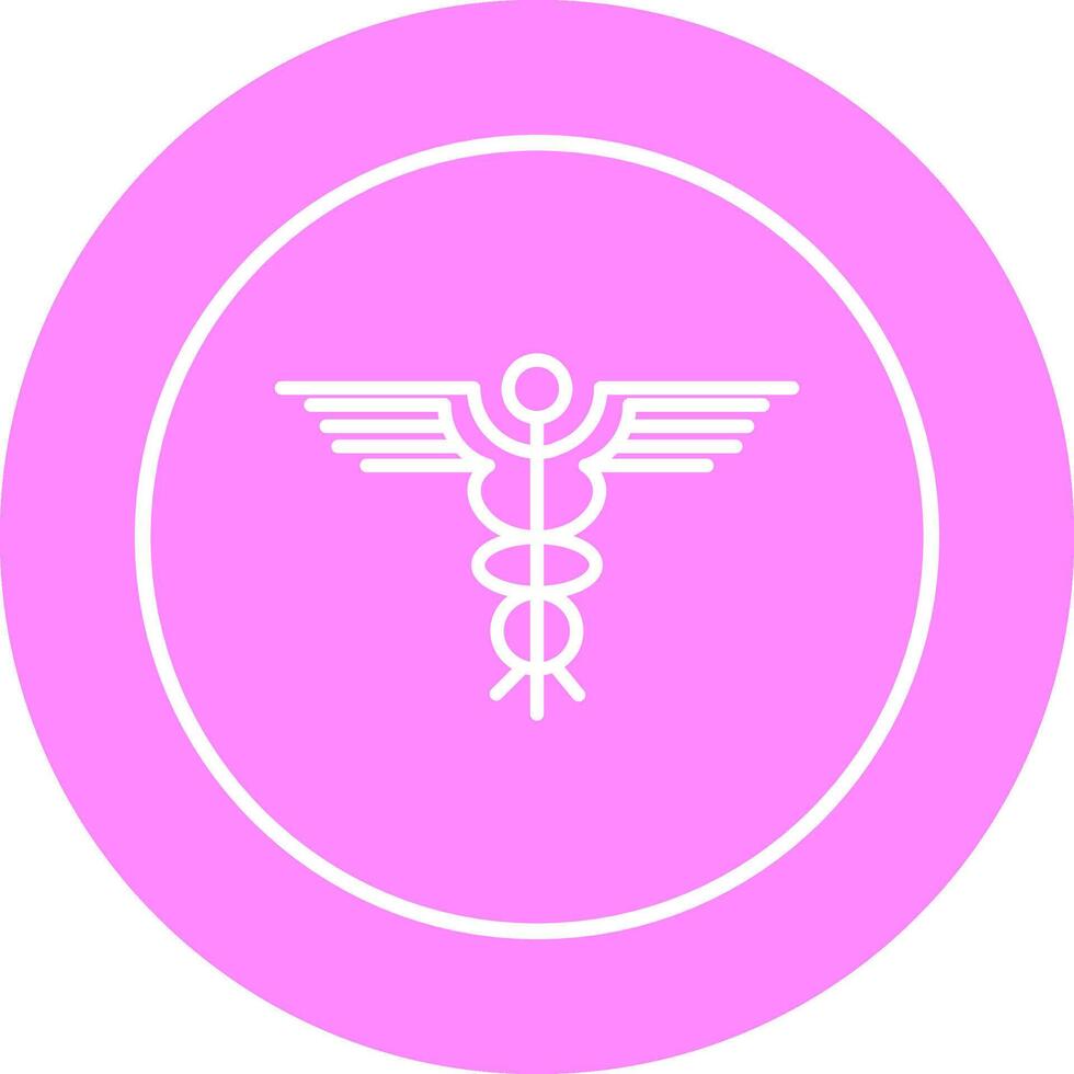 Caduceus Vector Icon
