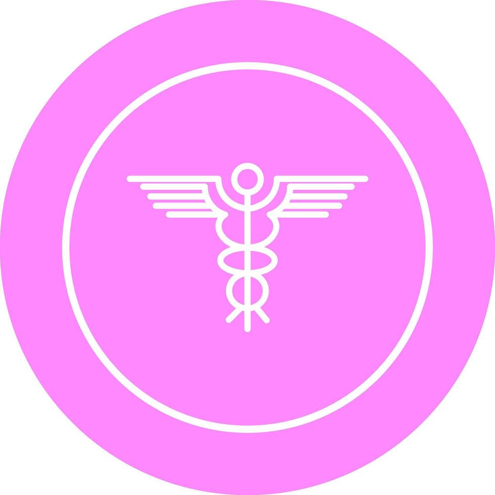 Caduceus Vector Icon