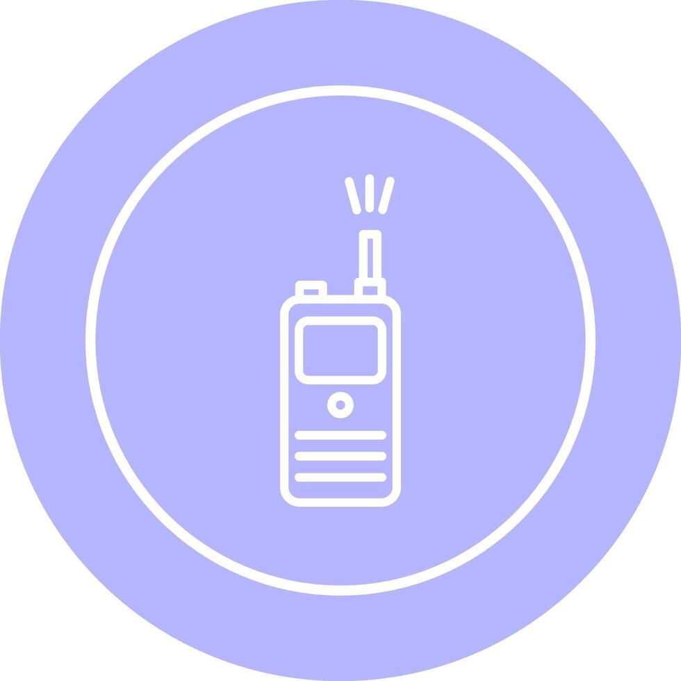 Walkie Talkie Vector Icon