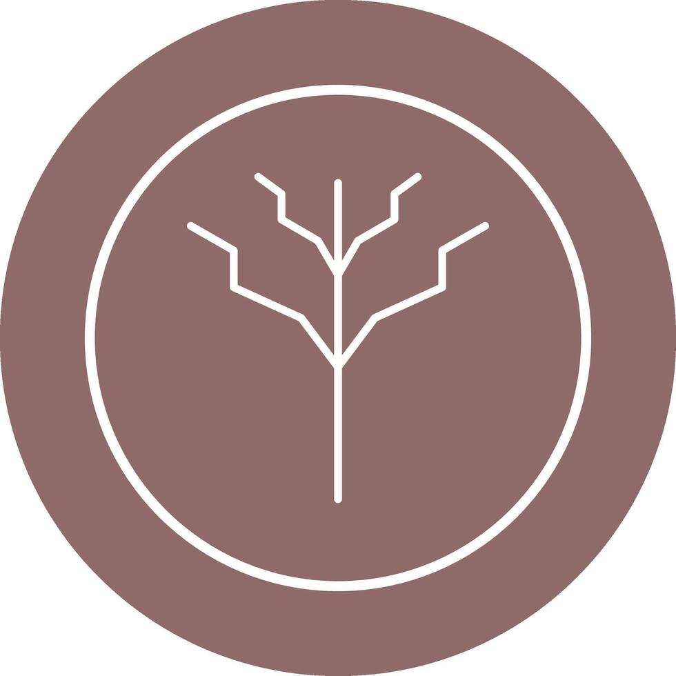 Tree with no leaves Vector Icon
