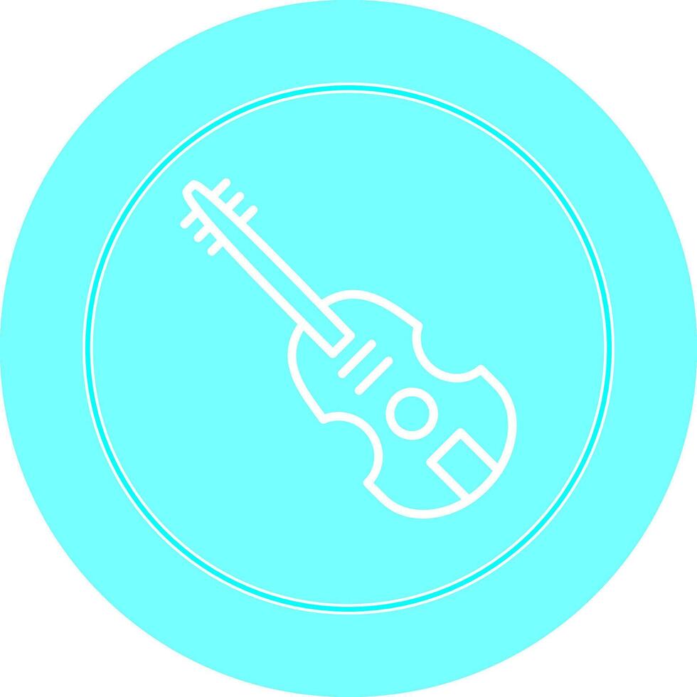 icono de vector de violín