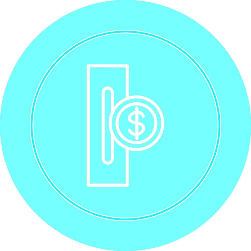 Slot for Coins Vector Icon