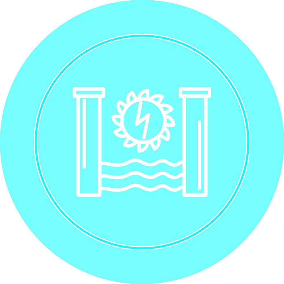 Hydro Power Vector Icon