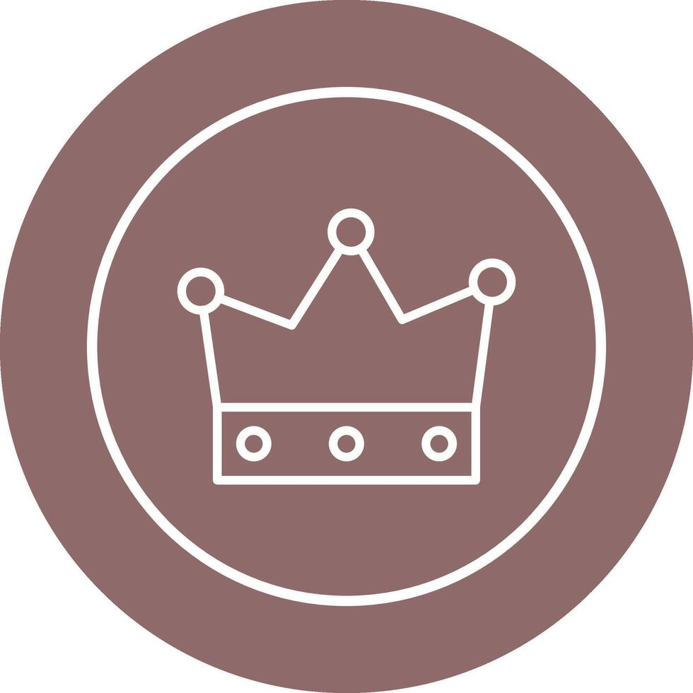 King Crown Vector Icon