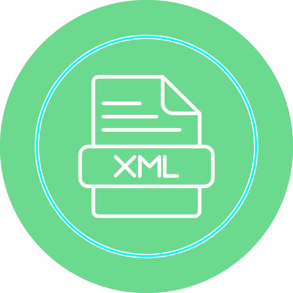 XML Vector Icon