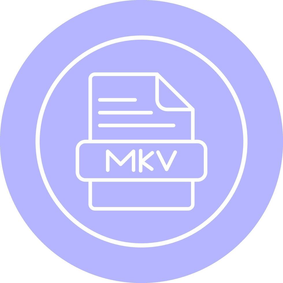 MKV Vector Icon