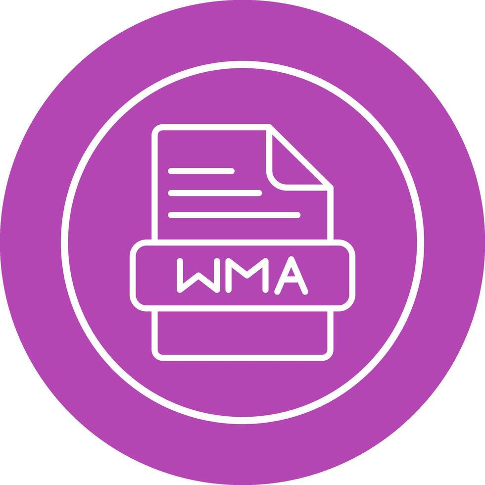 WMA Vector Icon