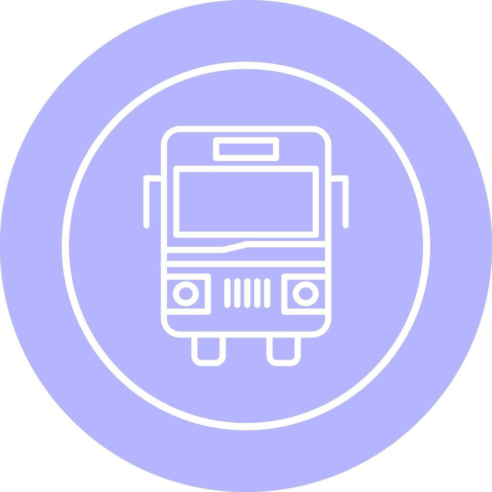 icono de vector de bus