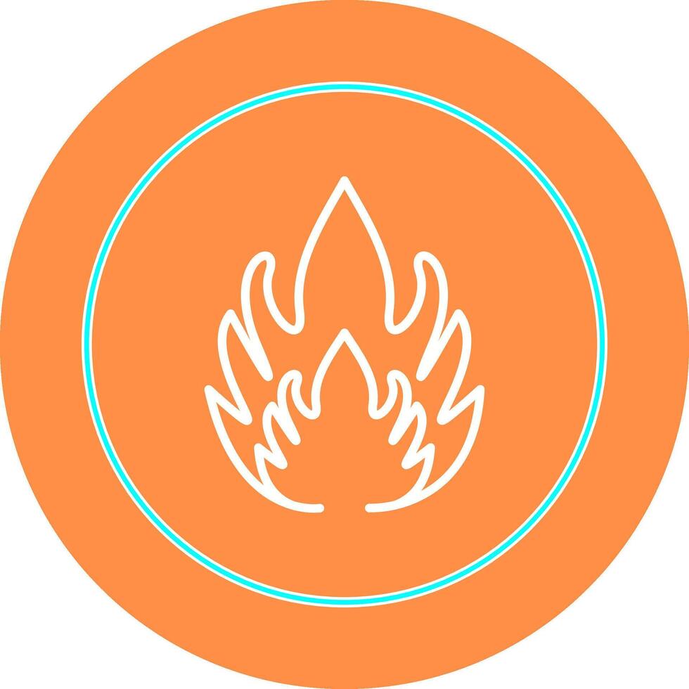 Flammable Material Vector Icon