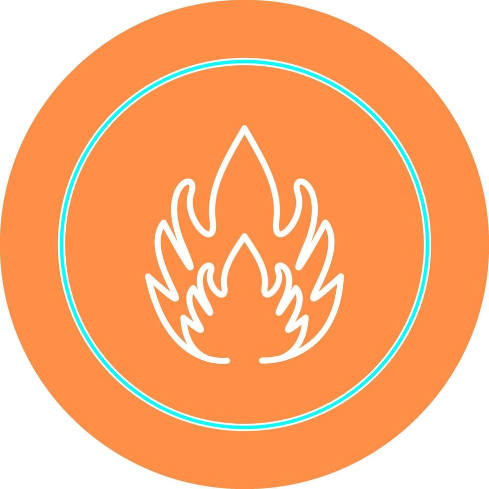 Flammable Material Vector Icon