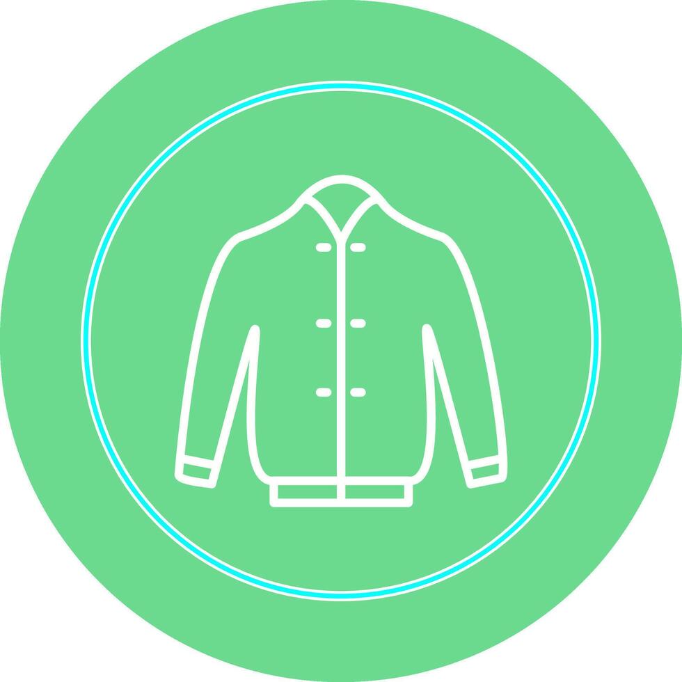 Stylish Jacket Vector Icon