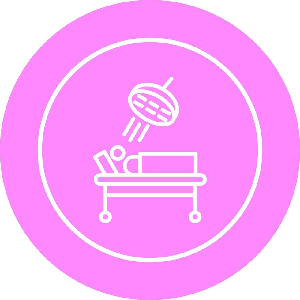 Operating Room Light Vector Icon