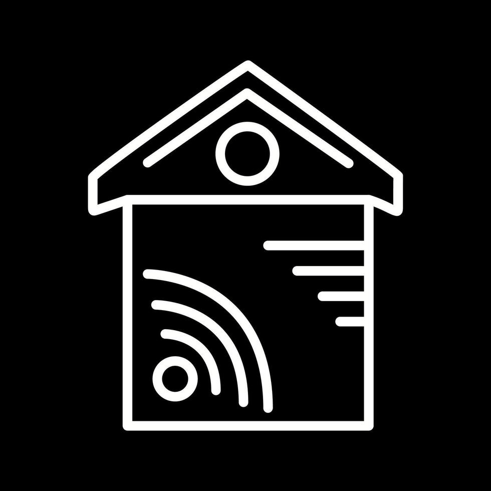 casa Wifi vector icono