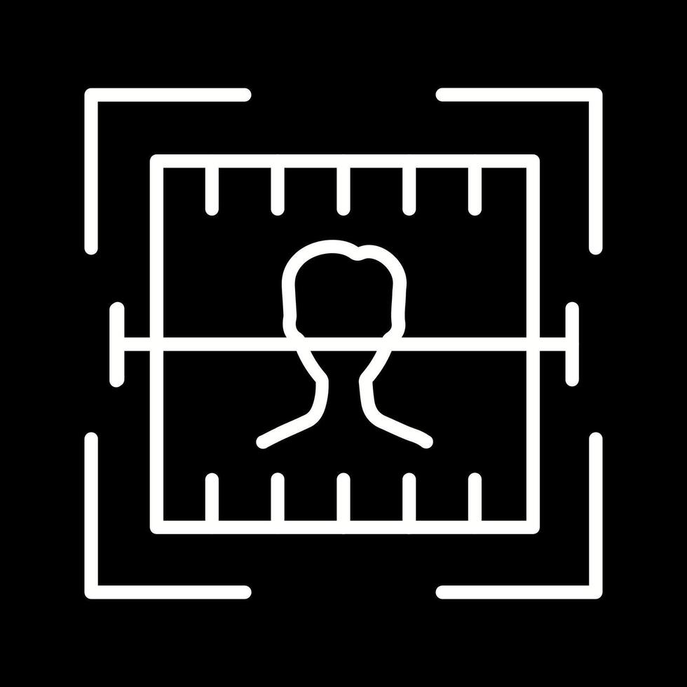 Face Scan Vector Icon