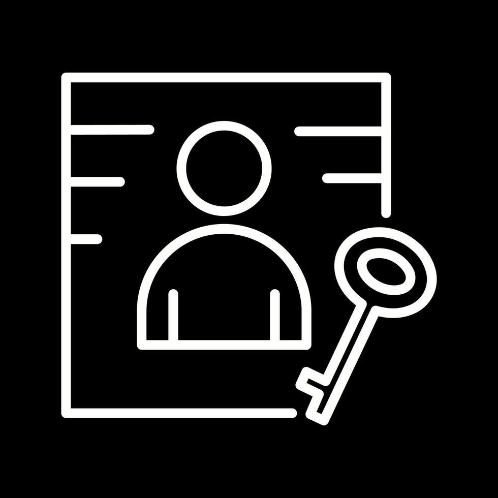 Business Key Vector Icon