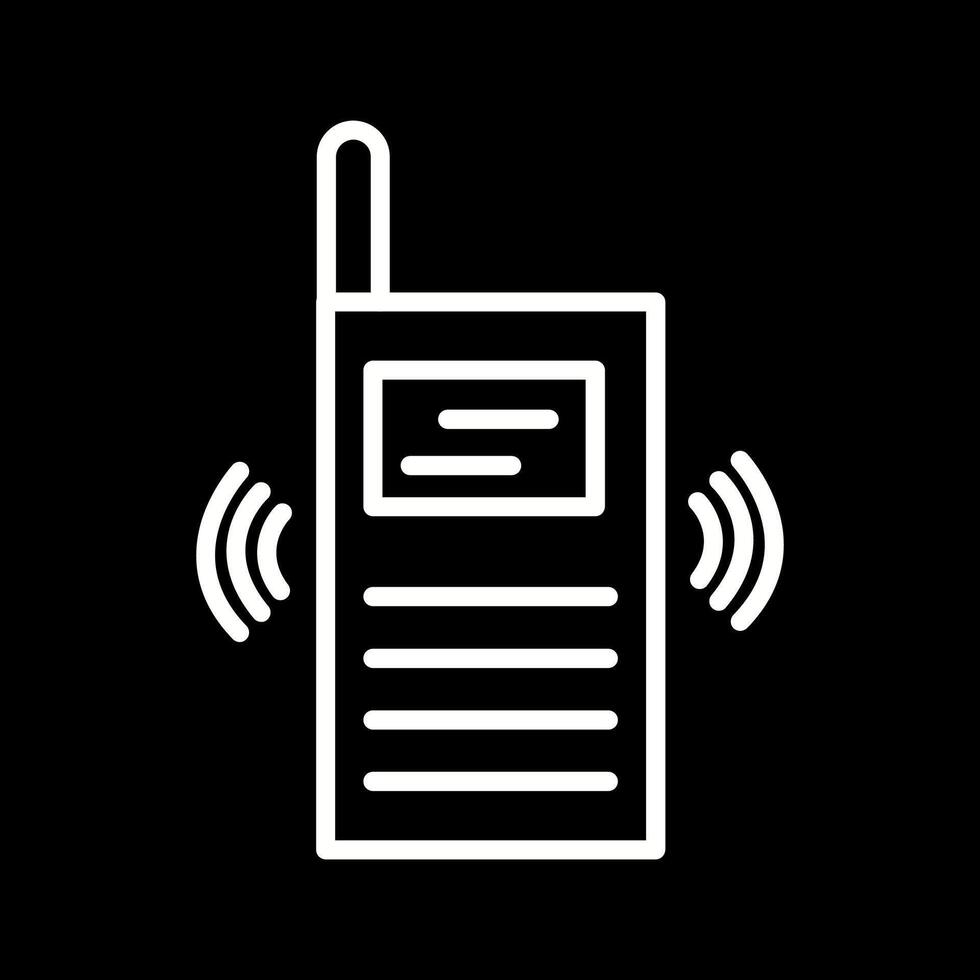 Walkie Talkie Vector Icon