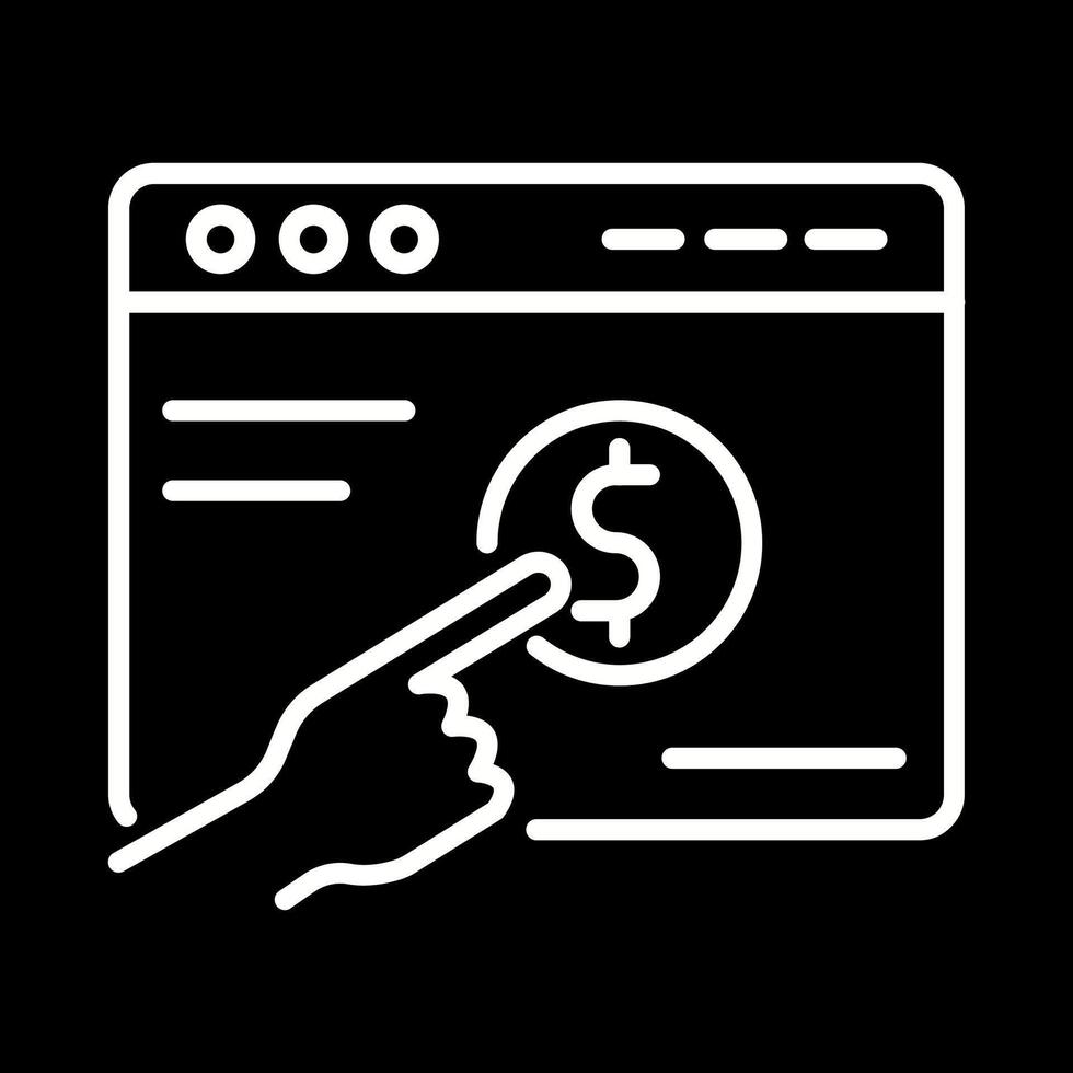 Pay Per Click Vector Icon