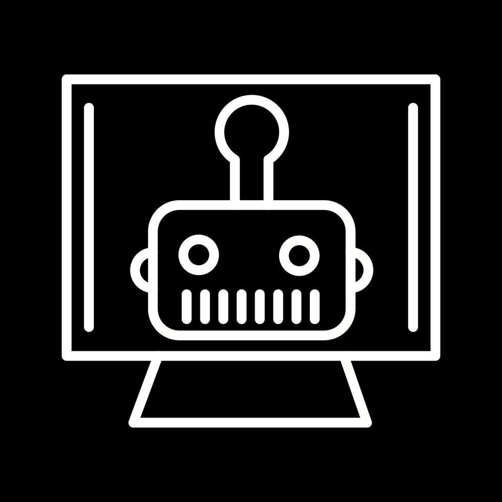 Artificial Bot Vector Icon