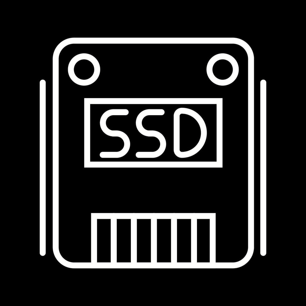 SSD Vector Icon