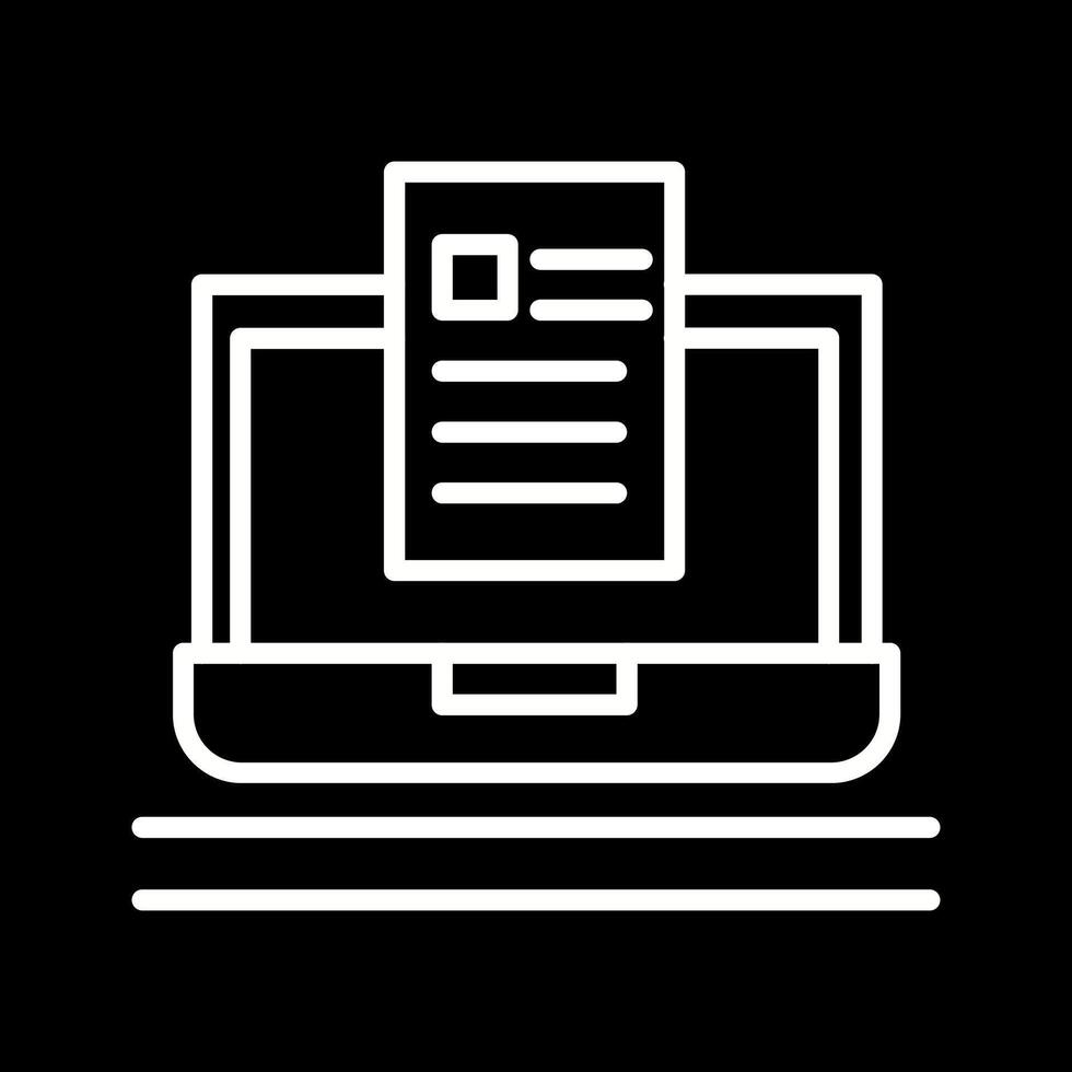Blog Vector Icon