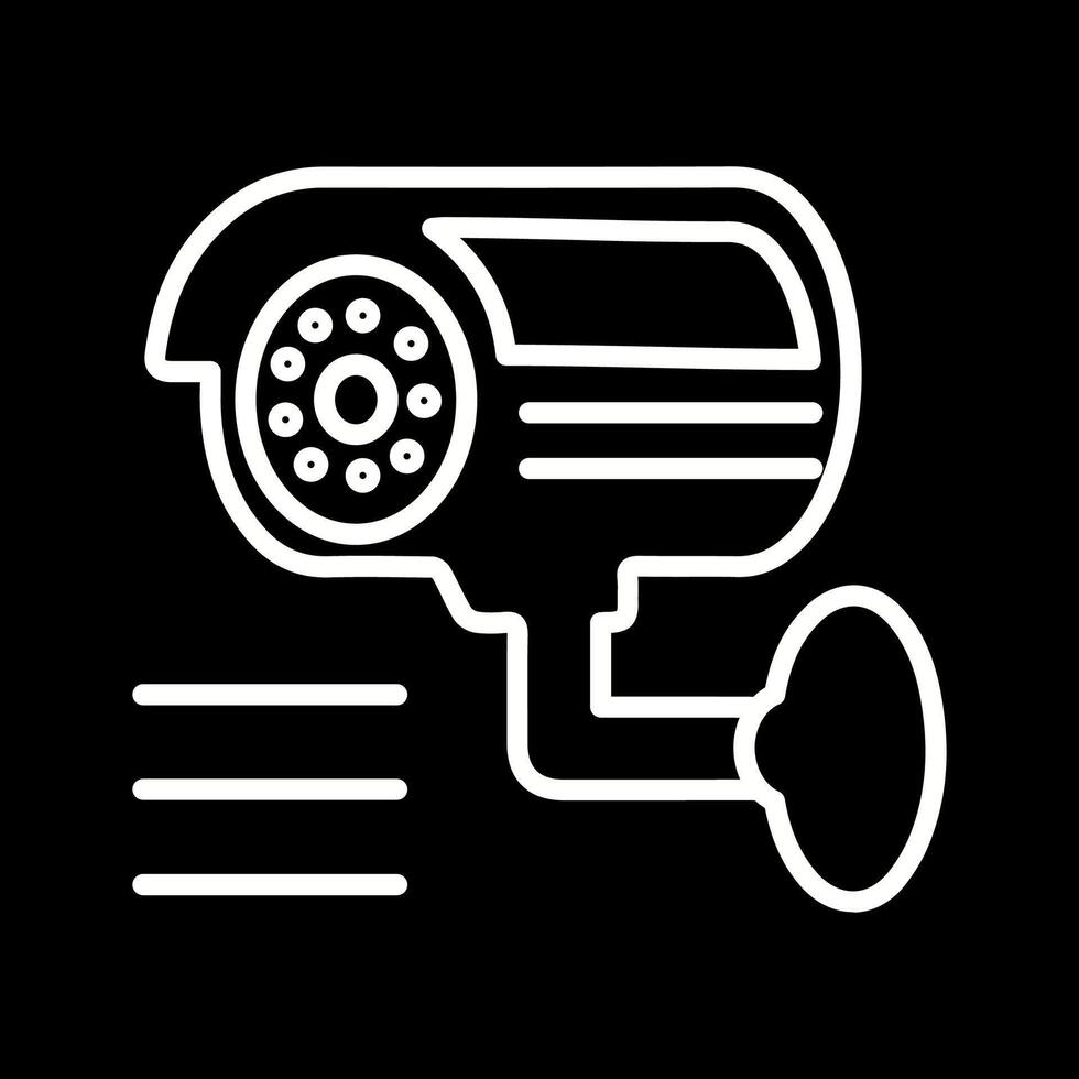 icono de vector de cctv