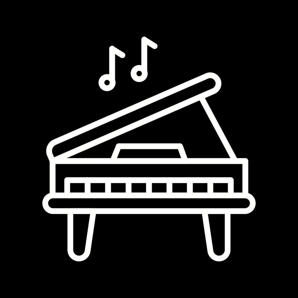 Piano Vector Icon