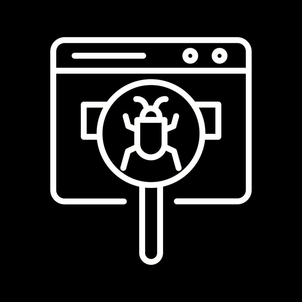 Web Bug Vector Icon