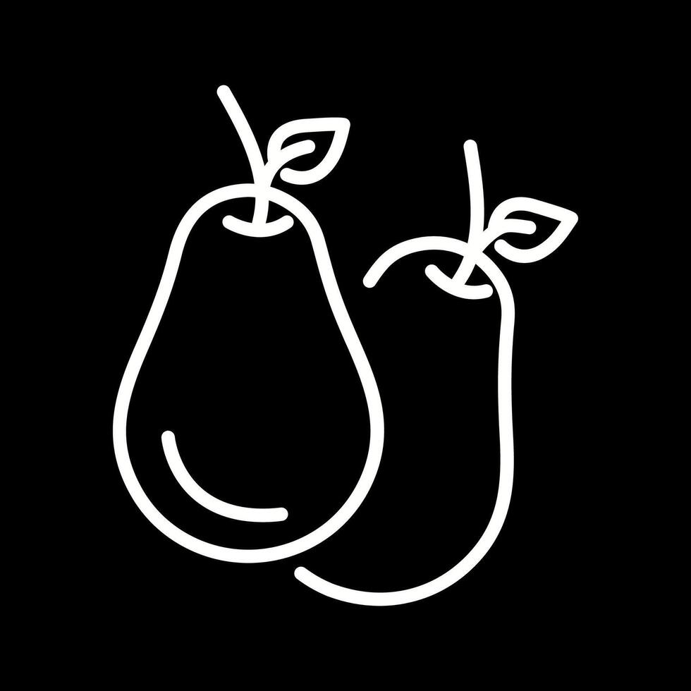 Avocado Vector Icon