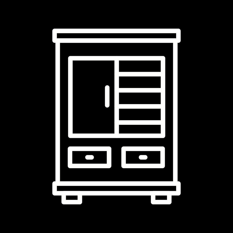 Shelves Cabinet Vector Icon