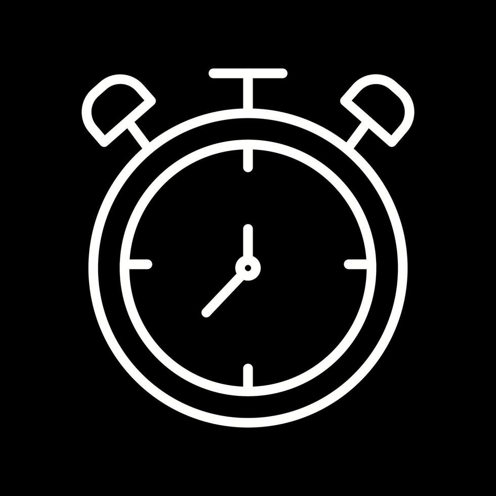 icono de vector de reloj grande