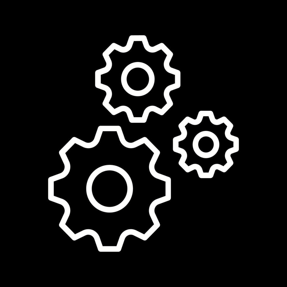 Multiple Cogwheels Vector Icon