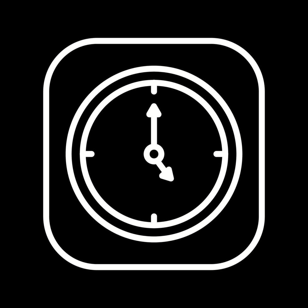 icono de vector de reloj