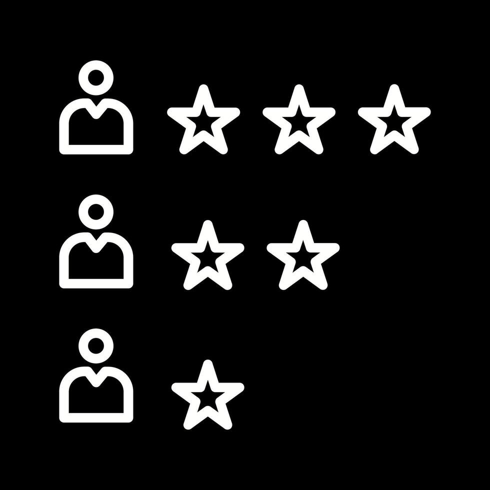 Rating Vector Icon