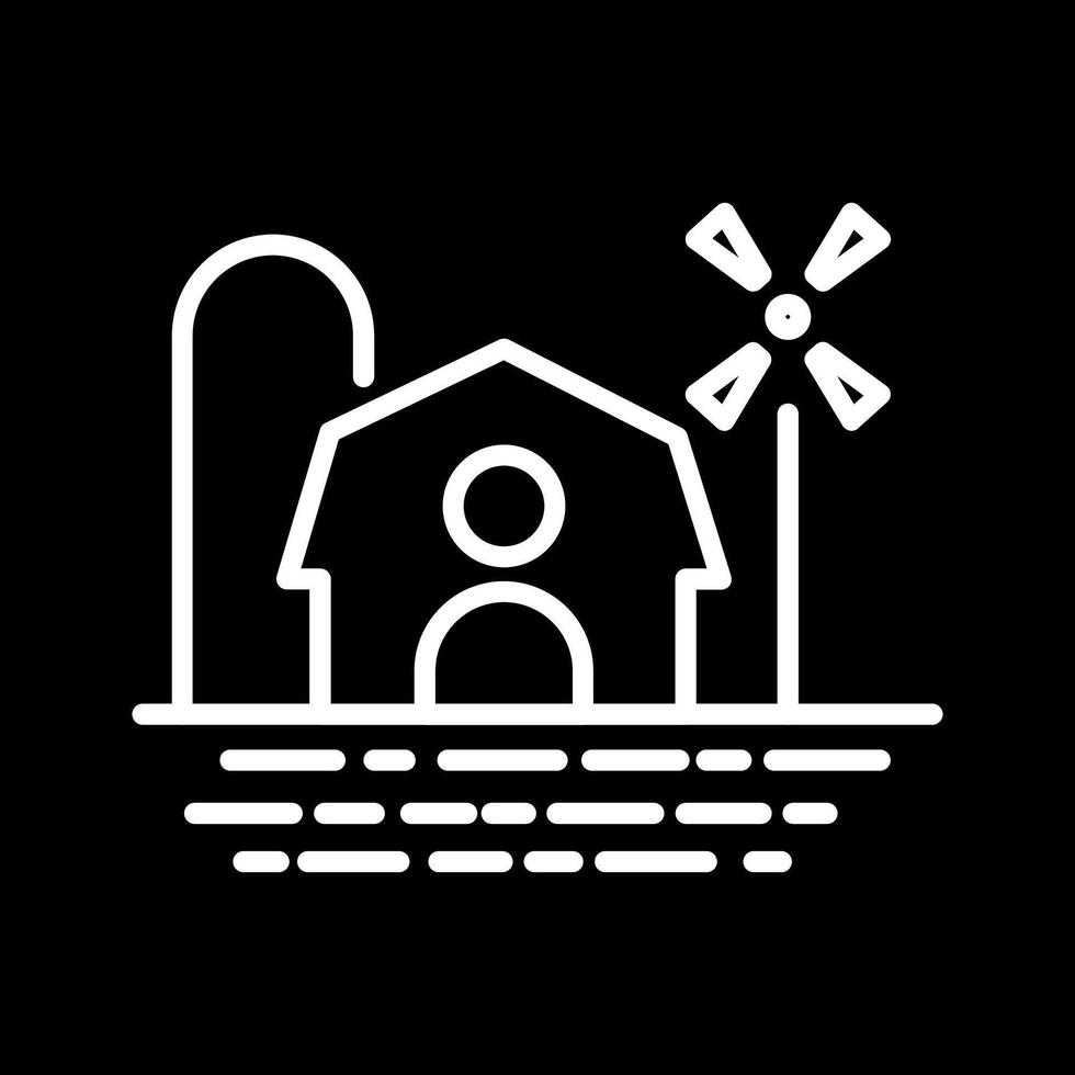 Farm House Vector Icon