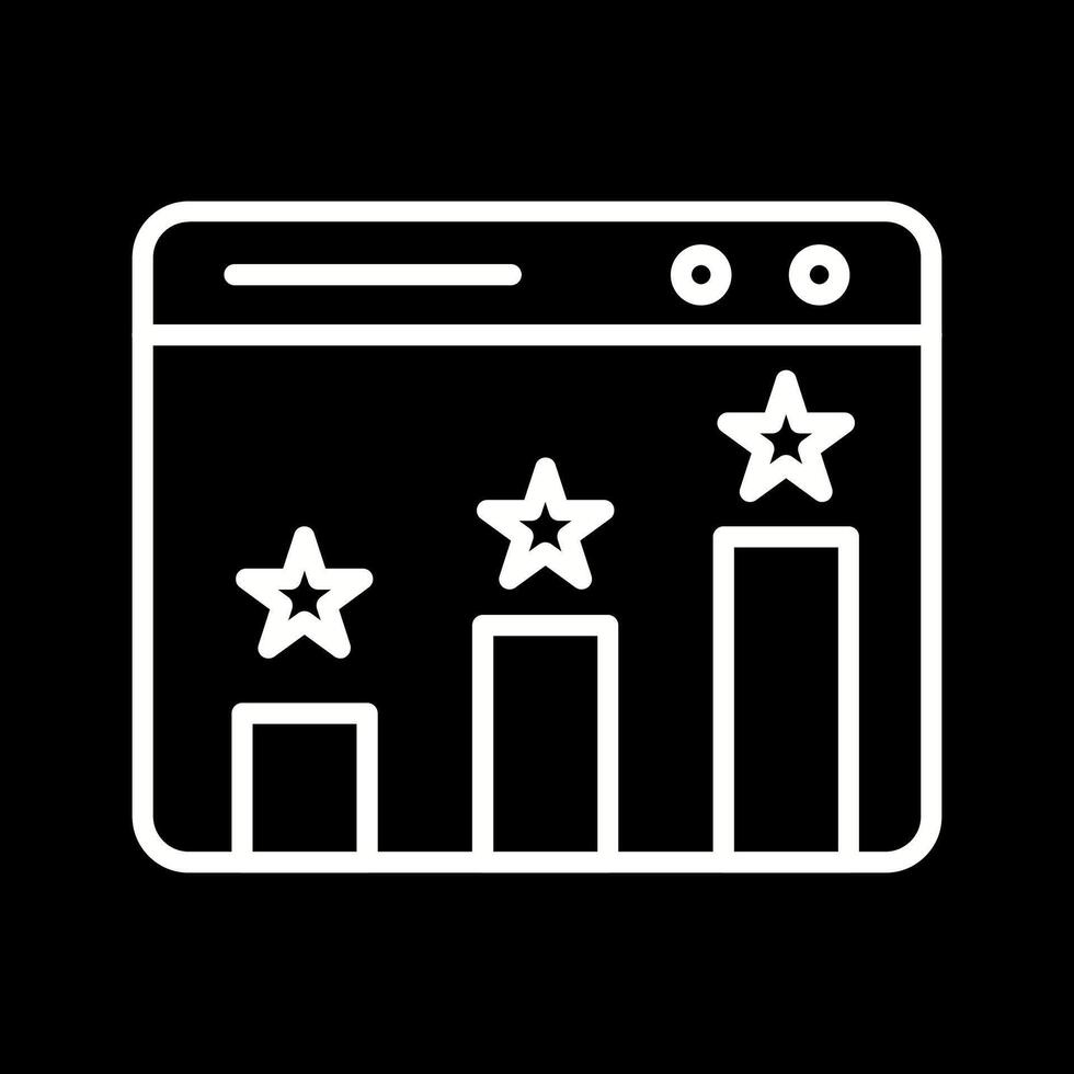 Website Ranking Vector Icon