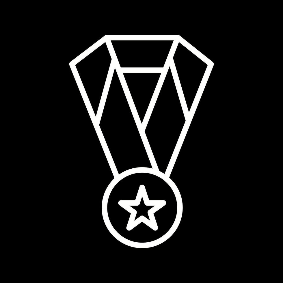 icono de vector de medalla