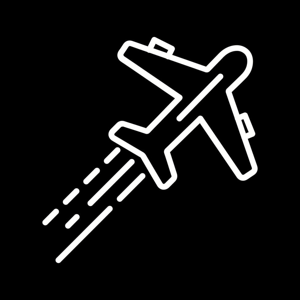 Aeroplane Vector Icon