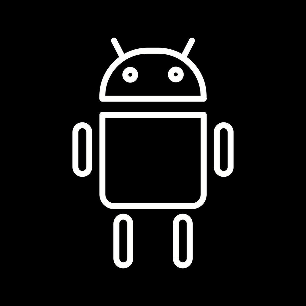 icono de vector de Android