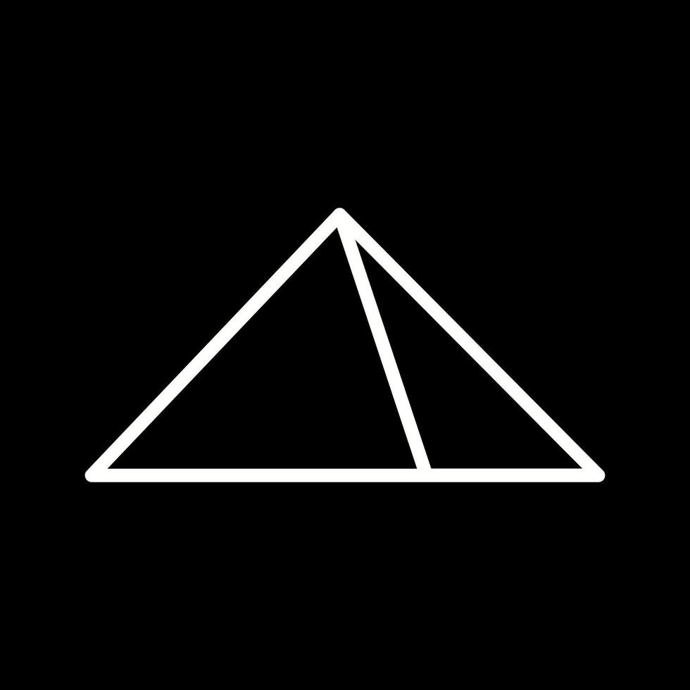 Pyramid Vector Icon